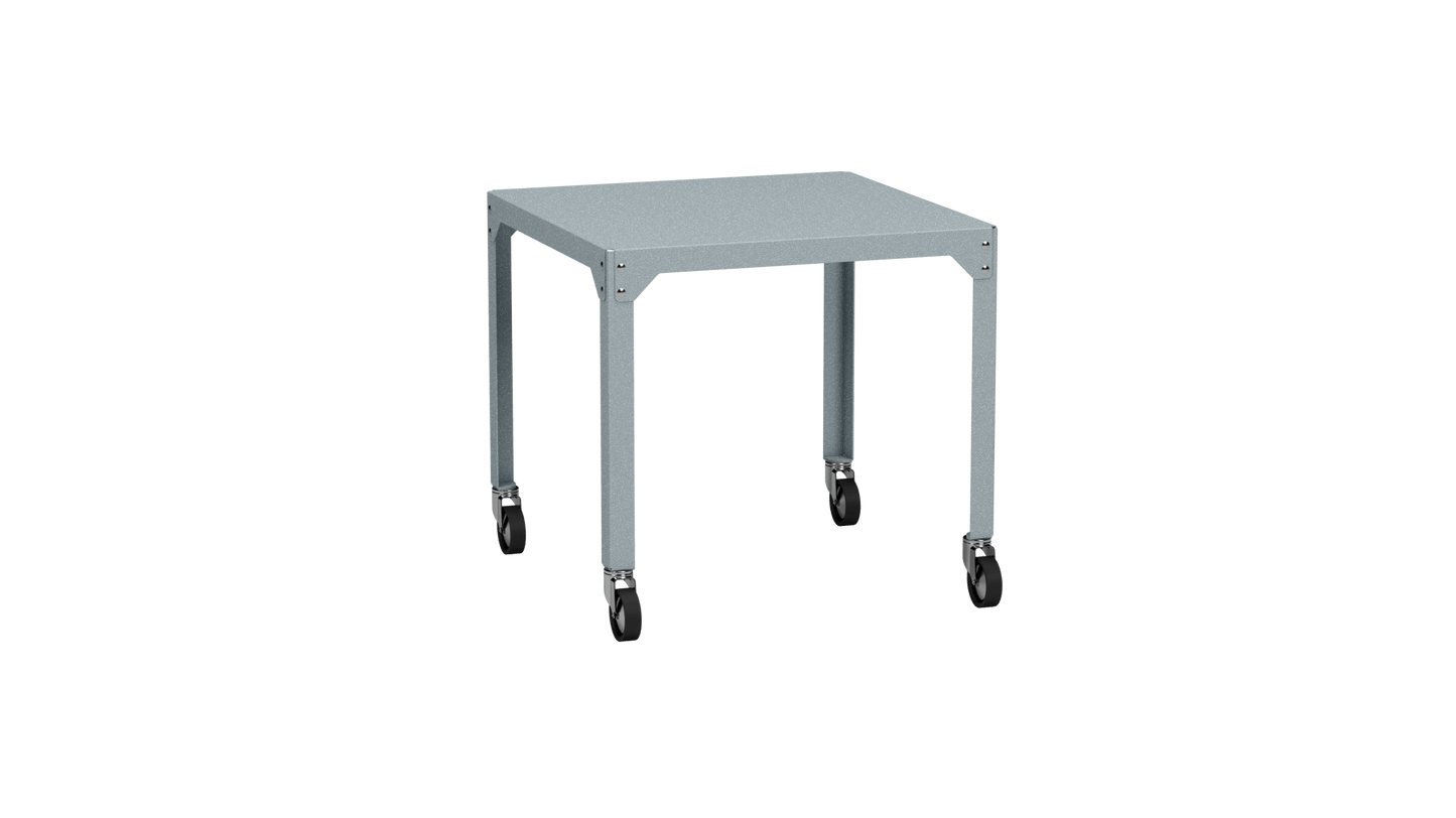 Table carrée en acier galvanisé 79cm Hegoa - MATIERE GRISE - La Maison MilanaiseTABLECARRE79HEGOANuage 002Avec roulettes