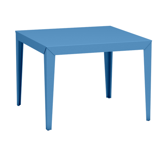 Table carrée en aluminium 100cm Zef - MATIERE GRISE - La Maison MilanaiseAzur 111Fuselés