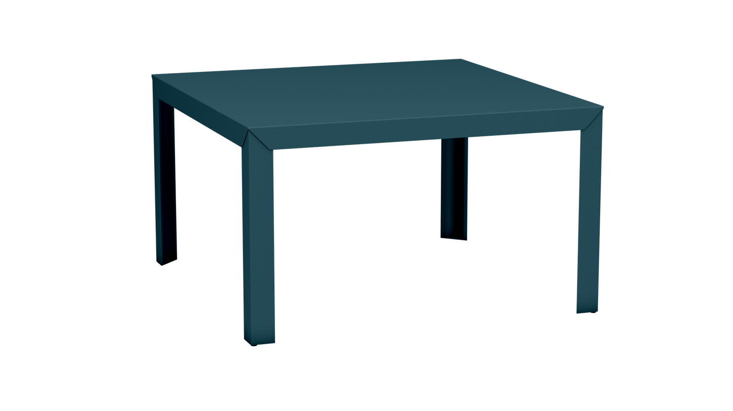 Table carrée en aluminium 130cm Zef - MATIERE GRISE - La Maison MilanaiseHoule 116Droits