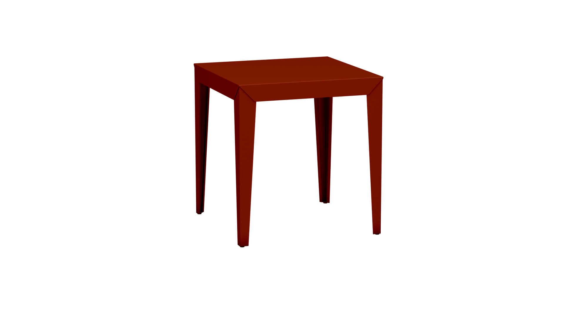 Table carrée en aluminium 70cm Zef - MATIERE GRISE - La Maison MilanaiseTerracotta 142Fuselés