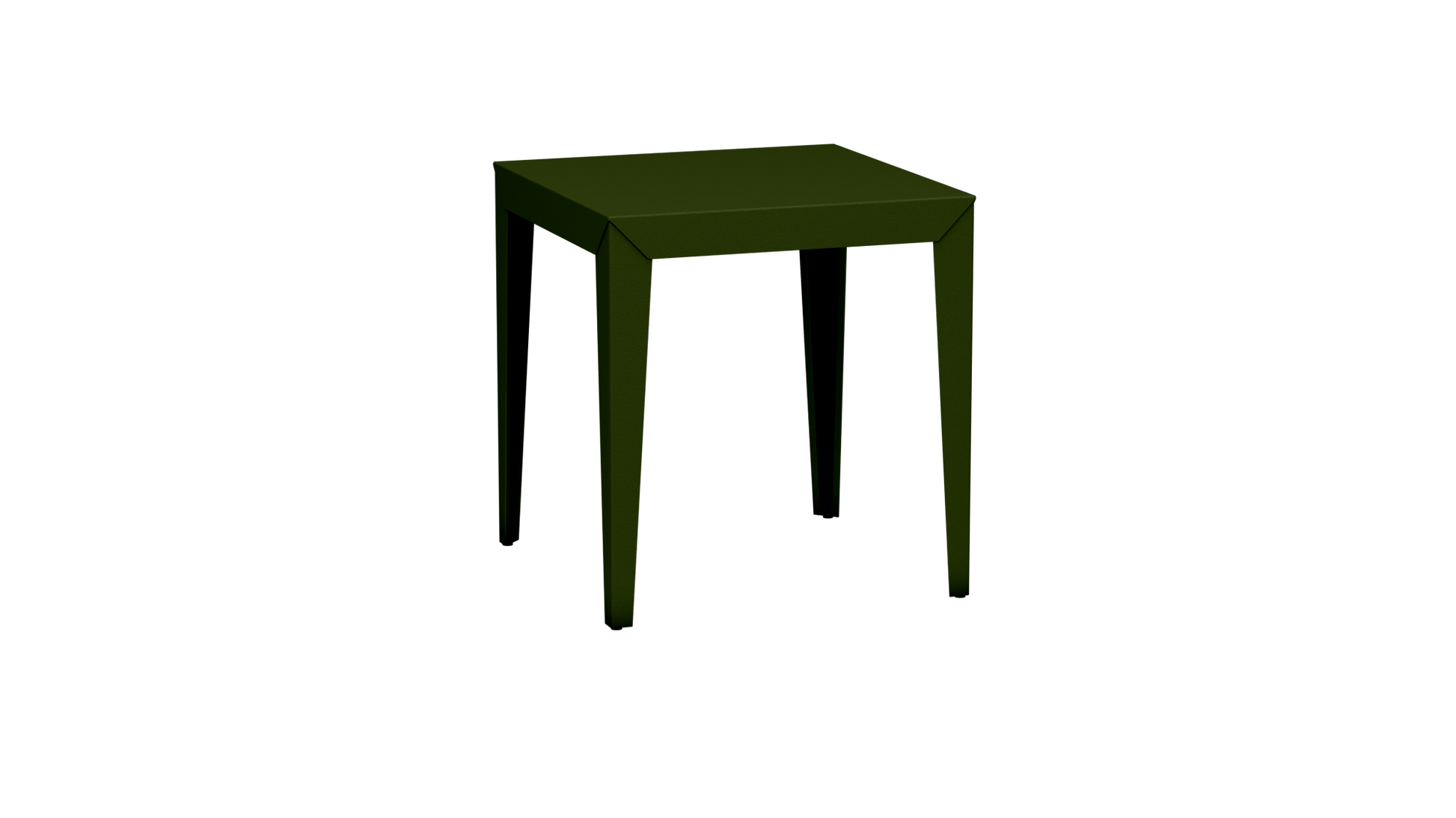 Table carrée en aluminium 70cm Zef - MATIERE GRISE - La Maison MilanaiseKaki 122Fuselés