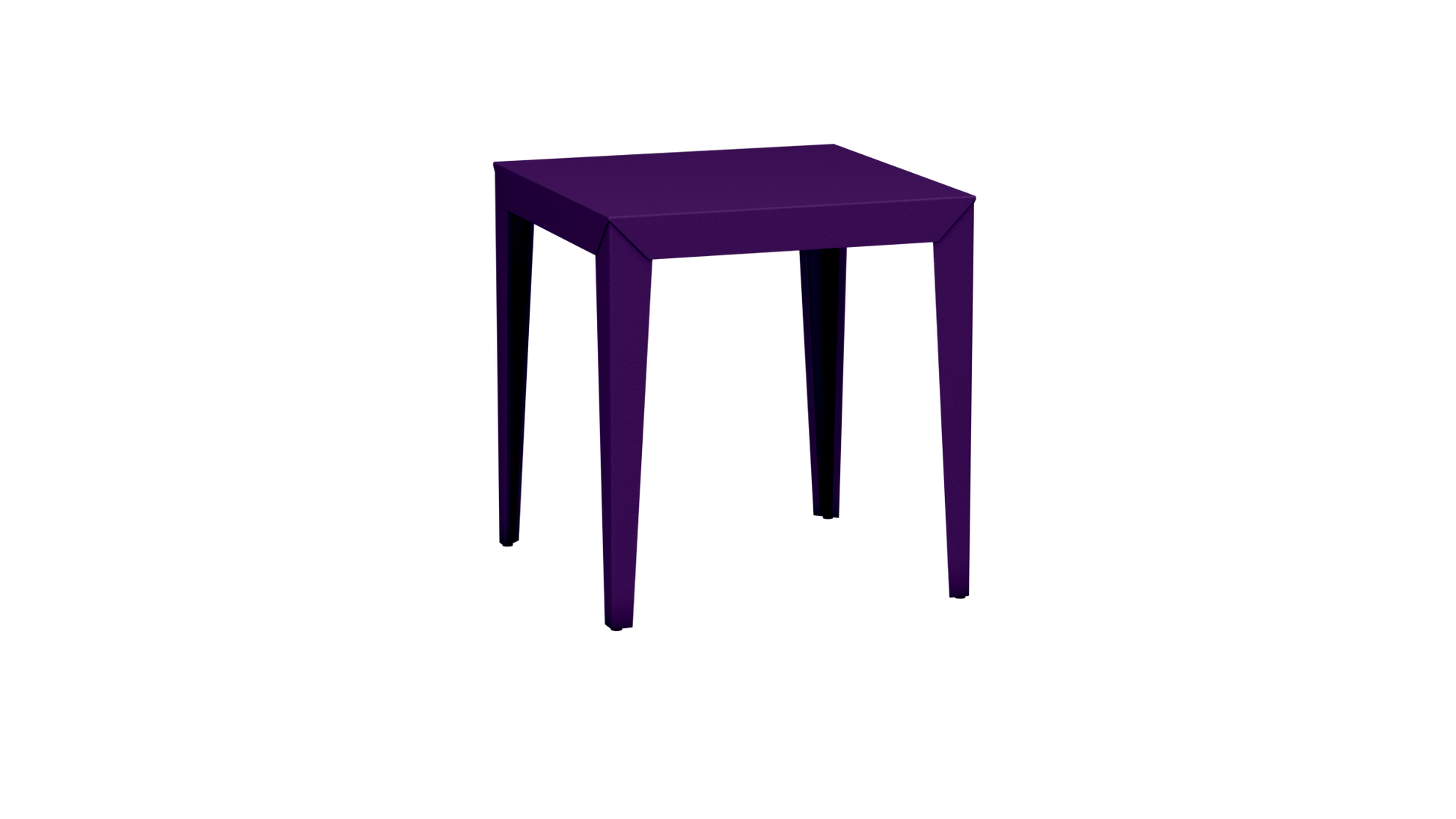 Table carrée en aluminium 70cm Zef - MATIERE GRISE - La Maison MilanaiseUltra Violet 172Fuselés