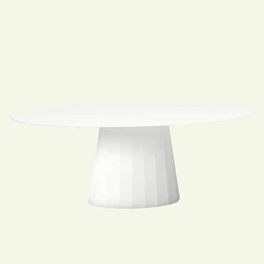 Table extérieur ovale en métal Ankara - MATIERE GRISE - La Maison MilanaiseEXTANKARAMETALOVALE1Eggshell 161