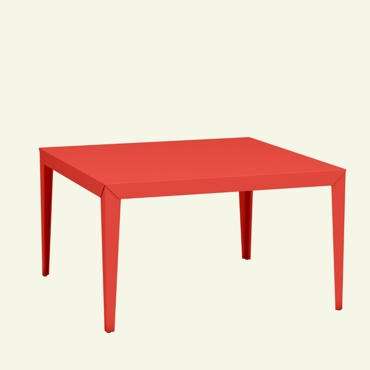 Table extérieure carrée ZEF 130cm – Design modulable & élégance graphique - MATIERE GRISE - La Maison MilanaiseSafran 131Droits
