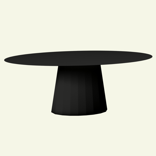 Table ovale en métal Ankara - MATIERE GRISE - La Maison MilanaiseANKARAMETALOVALE1Eggshell 161