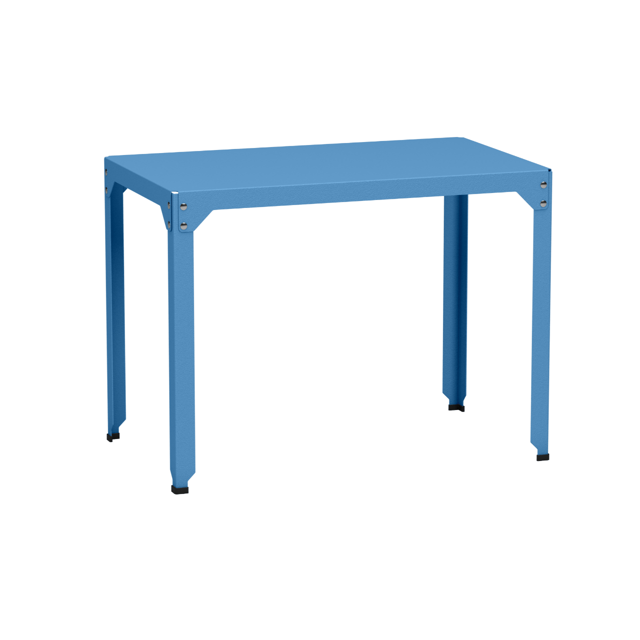 Table rectangulaire en acier galvanisé 100x60cm Hegoa - MATIERE GRISE - La Maison MilanaiseTABLERECTANGLE100HEGOAAzur 111Sans roulettes