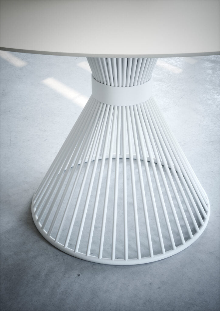 Table ronde BAOBAB extérieure – Design italien & couleurs audacieuses – IMPERIAL LINE - La Maison MilanaiseBAOBABEXT4NoirØ120cm