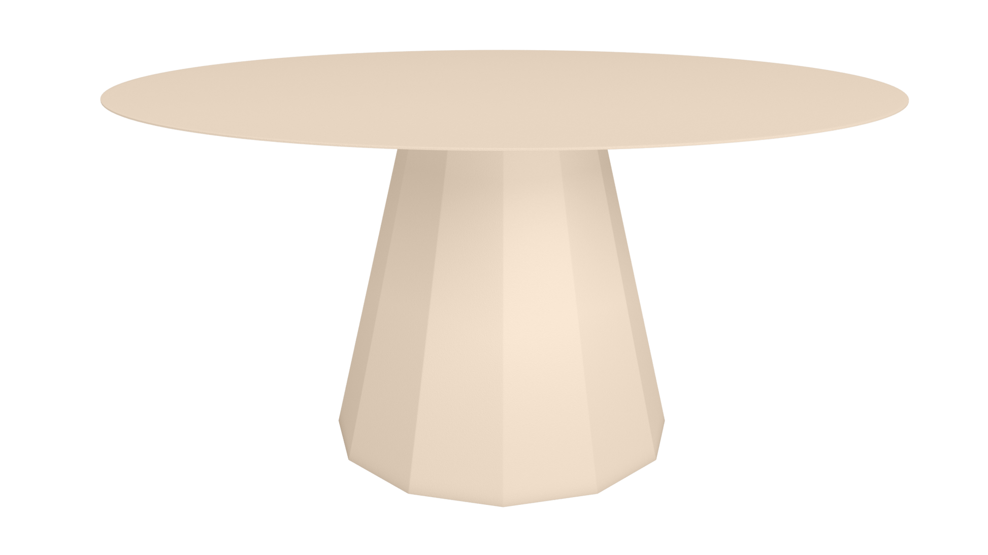 Table ronde en aluminium Ø150m Ankara - MATIERE GRISE - La Maison MilanaiseTABLERONDEANKARAMETALEggshell 161