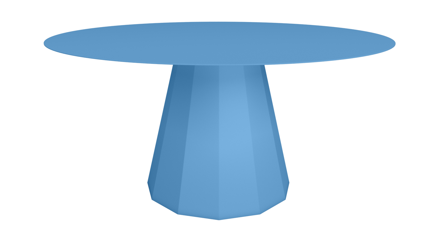 Table ronde en aluminium Ø150m Ankara - MATIERE GRISE - La Maison MilanaiseTABLERONDEANKARAMETALAzur 111