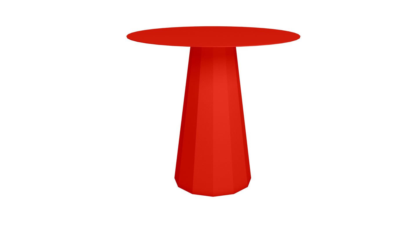 Table ronde en aluminium Ø80cm ou Ø120cm Ankara - MATIERE GRISE - La Maison MilanaiseTABLERONDEANKARAMETALCorail 032Ø80cm