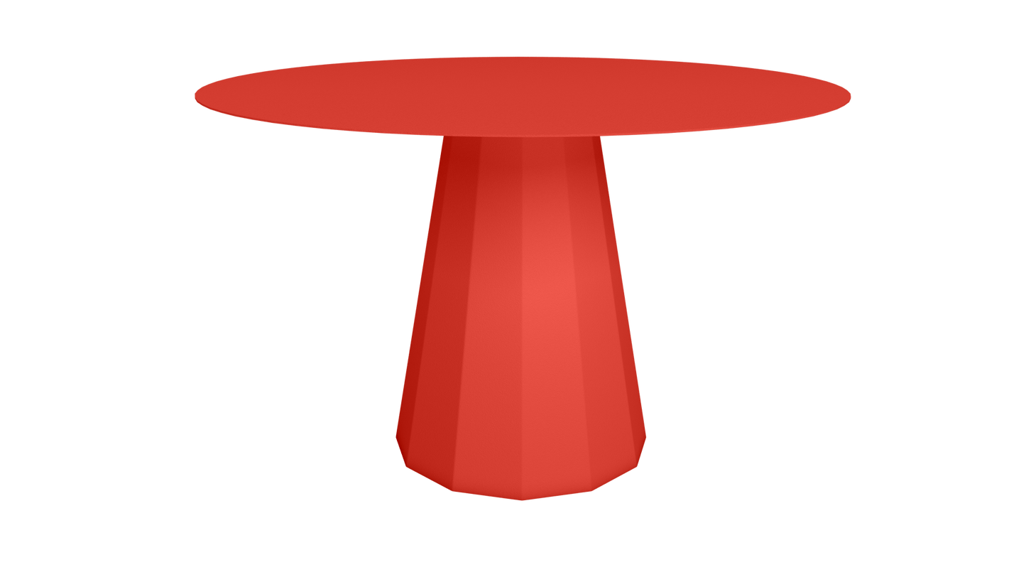 Table ronde en aluminium Ø80cm ou Ø120cm Ankara - MATIERE GRISE - La Maison MilanaiseTABLERONDEANKARAMETALPêche 143Ø120cm