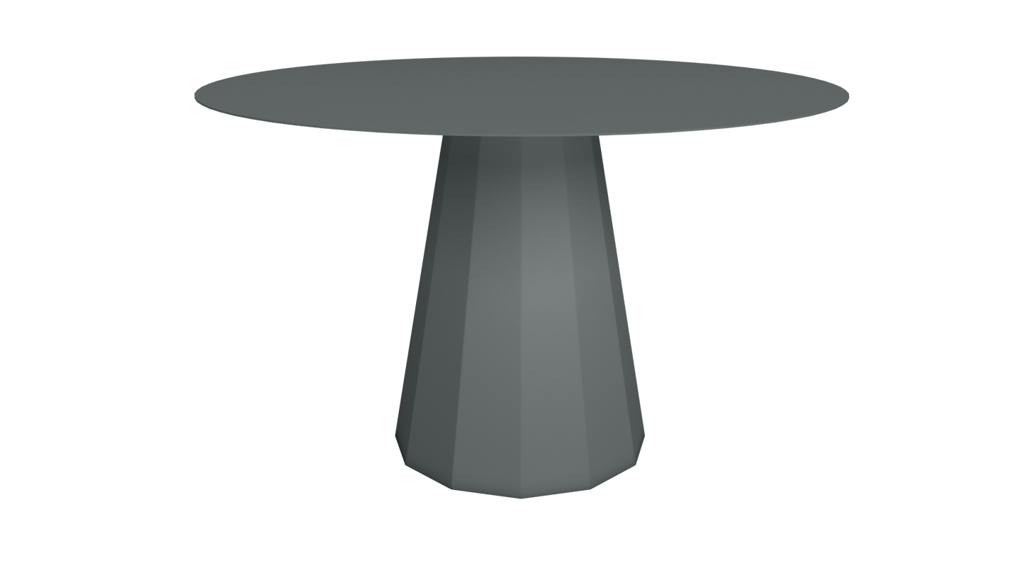 Table ronde en aluminium Ø80cm ou Ø120cm Ankara - MATIERE GRISE - La Maison MilanaiseTABLERONDEANKARAMETALOrage 221Ø120cm