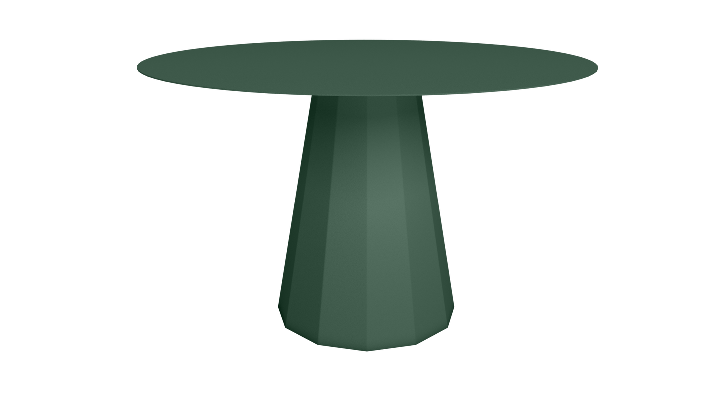 Table ronde en aluminium Ø80cm ou Ø120cm Ankara - MATIERE GRISE - La Maison MilanaiseTABLERONDEANKARAMETALOlive 121Ø120cm