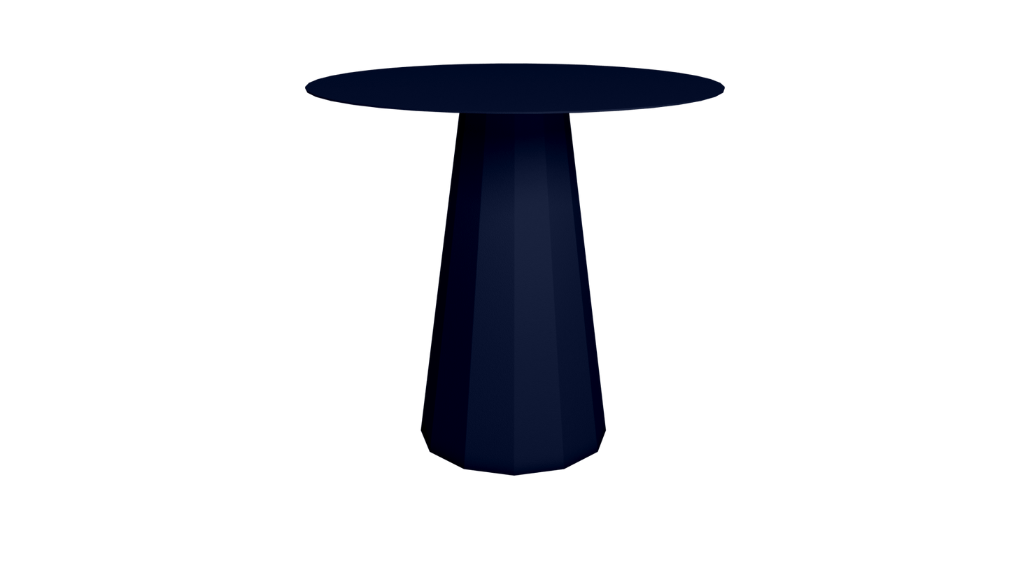 Table ronde en aluminium Ø80cm ou Ø120cm Ankara - MATIERE GRISE - La Maison MilanaiseTABLERONDEANKARAMETALNuit 114Ø80cm
