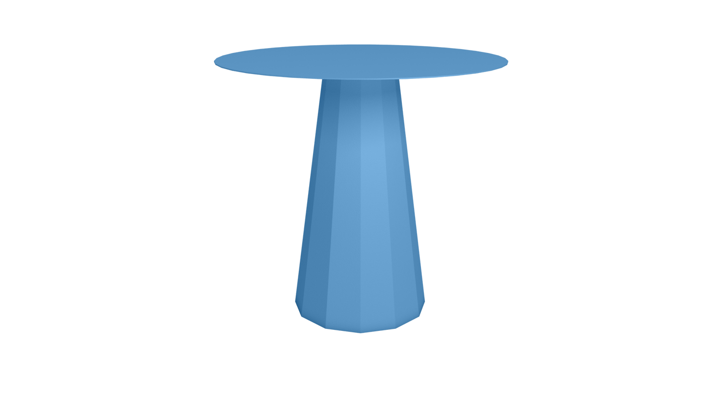 Table ronde en aluminium Ø80cm ou Ø120cm Ankara - MATIERE GRISE - La Maison MilanaiseTABLERONDEANKARAMETALAzur 111Ø80cm