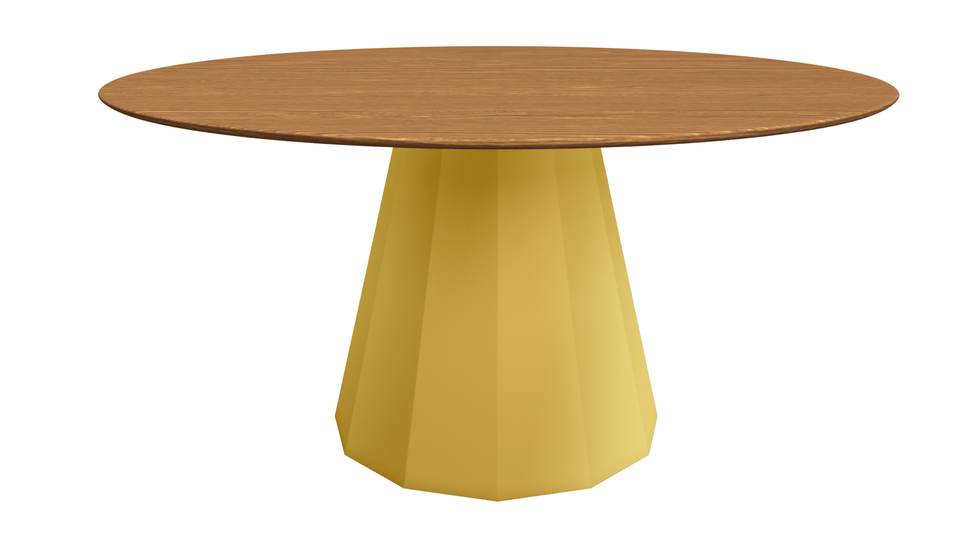 Table ronde en bois avec pied conique en métal Ø150cm Ankara - MATIÈRE GRISE - La Maison MilanaiseTABLERONDEANKARA150METALBOISAnthracite 222