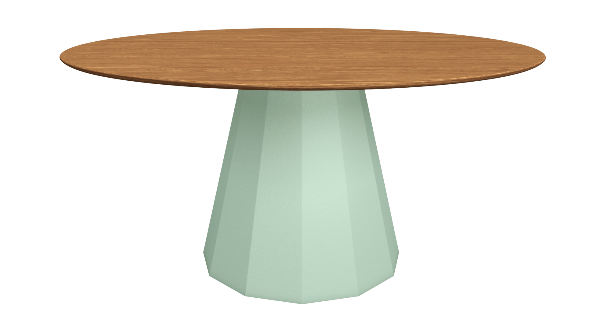 Table ronde en bois avec pied conique en métal Ø150cm Ankara - MATIÈRE GRISE - La Maison MilanaiseTABLERONDEANKARA150METALBOISHoule 116