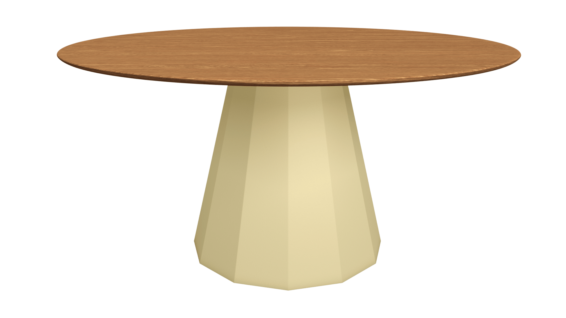 Table ronde en bois avec pied conique en métal Ø150cm Ankara - MATIÈRE GRISE - La Maison MilanaiseTABLERONDEANKARA150METALBOISAnthracite 222