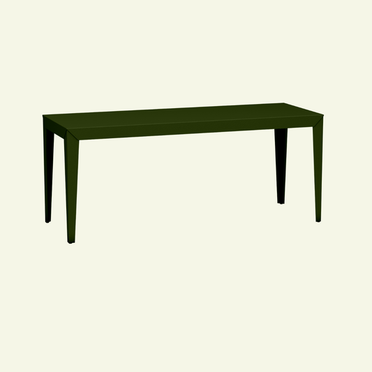 Table Zef 180cm – Design métal, personnalisable intérieur/extérieur - MATIERE GRISE - La Maison MilanaiseKaki 122Intérieur