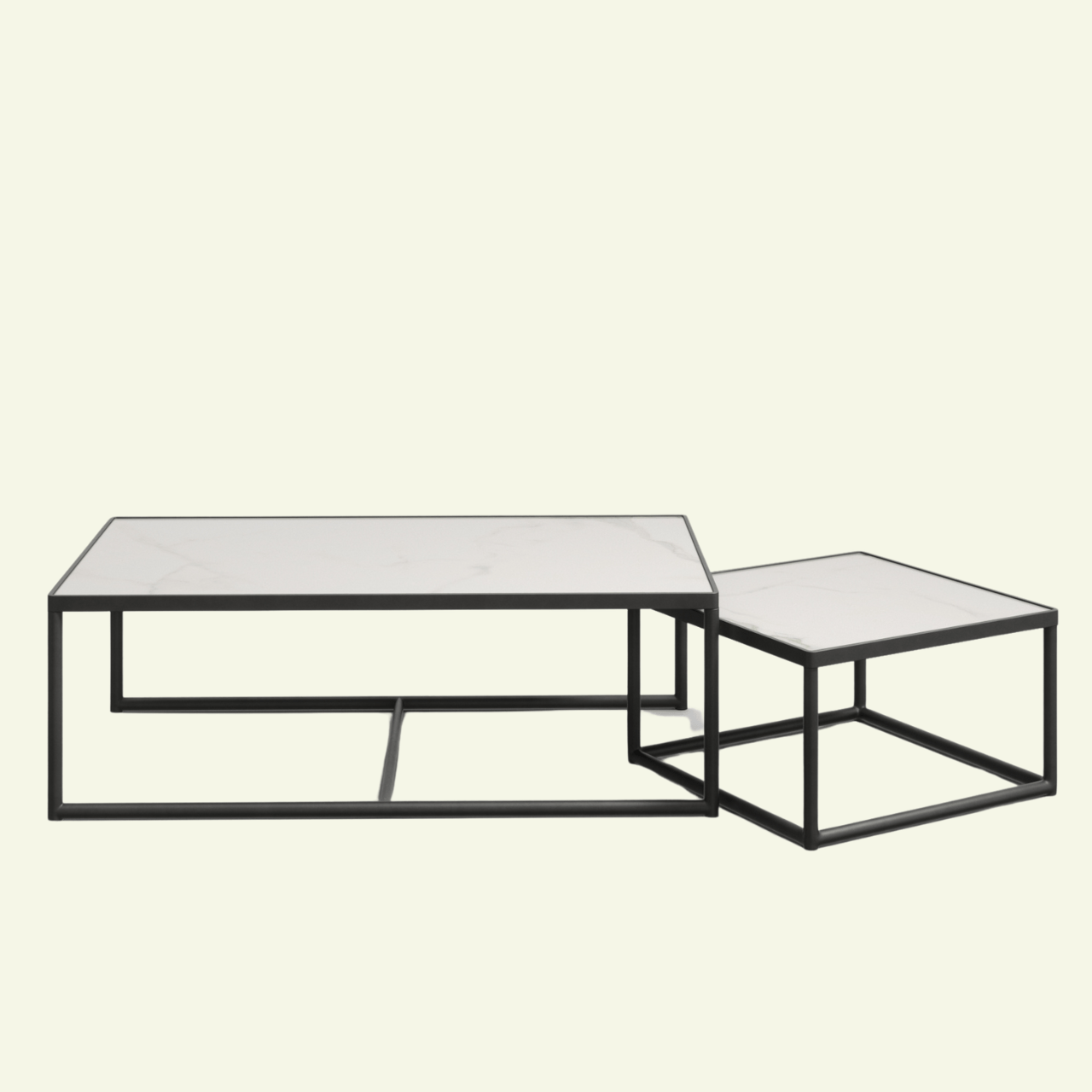 Tables basses BARDO – L’élégance géométrique et minérale - IMPERIAL LINE - La Maison MilanaiseBARDO - 150x50xH30cm