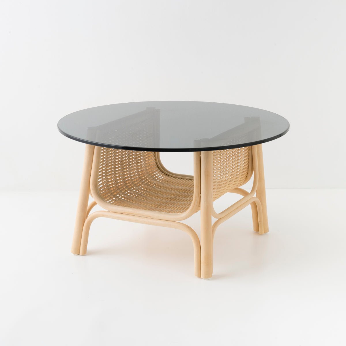 Tables basses CORRIDOR – Orchid Edition x KOK MAISON - La Maison MilanaiseCORRIDOR - 3Ø70cmxH40cm Plateau en verre