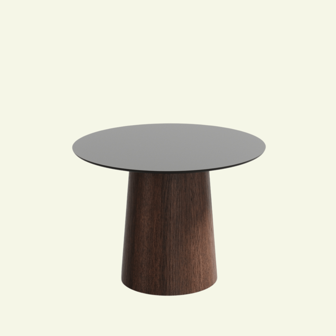 Tables basses MUSH – Lignes douces & esprit contemporain - IMPERIAL LINE - La Maison MilanaiseMUSH - 2Ø50cm30cmPlateau Fenix Grigio Bromo & Pied Bois Wengé