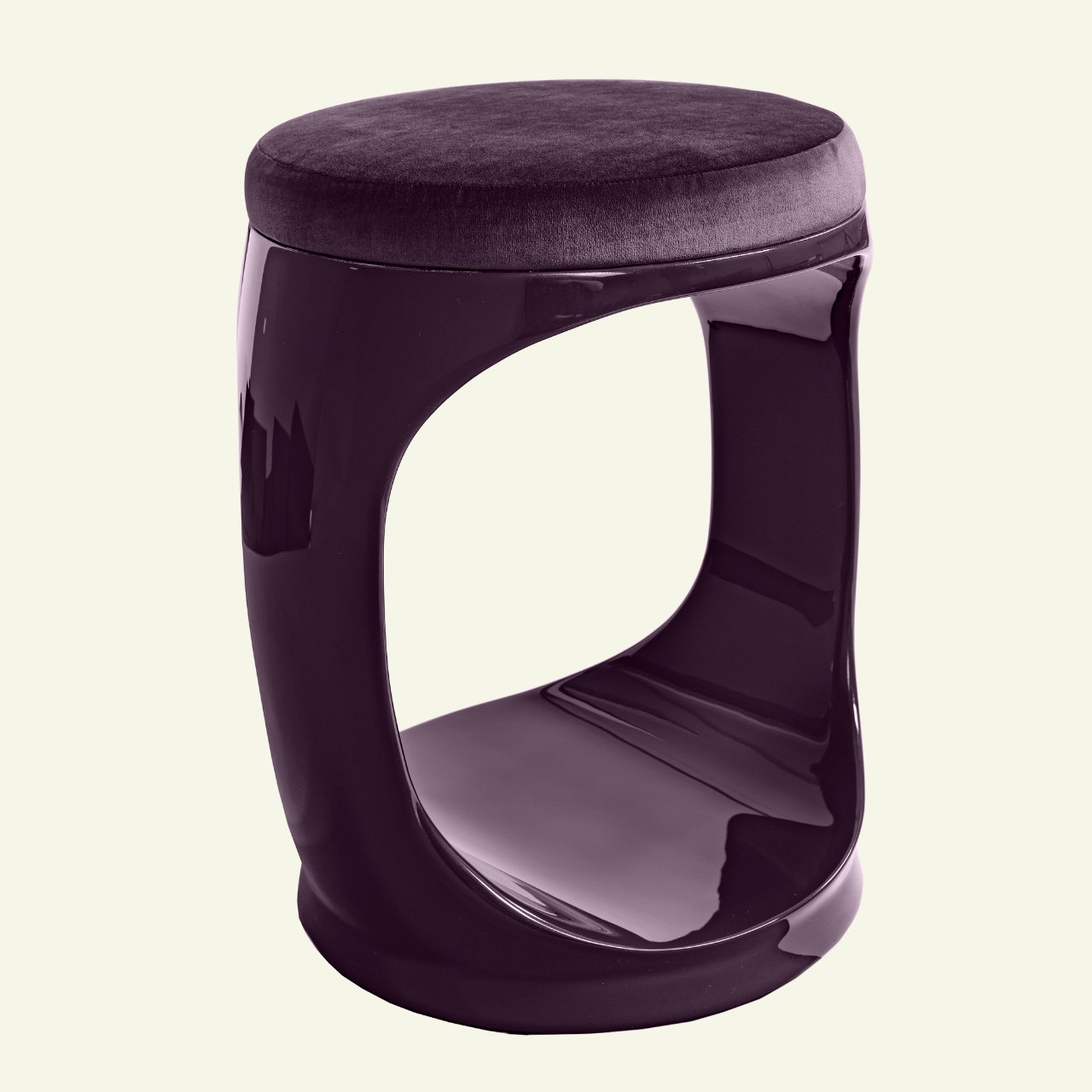 Tabouret RING – Coloris Rose – SOFTICATED - La Maison MilanaiseSOFTICATED - 1Aubergine