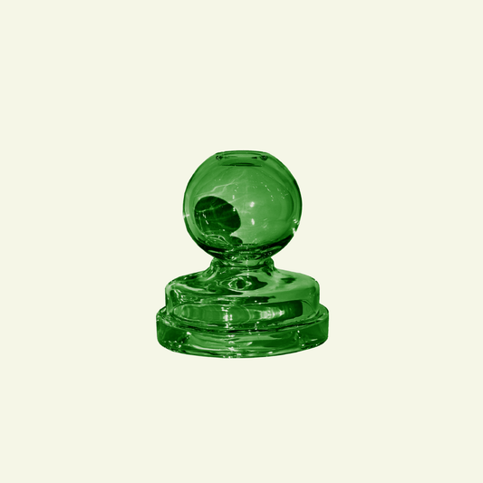 Vase Asinara Design sculptural en cristal soufflé à la main - STUDIO BOJOLA - La Maison MilanaiseASINARA - 1Vert
