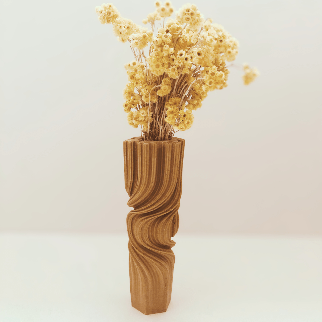 Vase en résine végétale artisanale no.4 - L'ÉCO MAISON DÉCORATION - La Maison MilanaiseLEMD560074