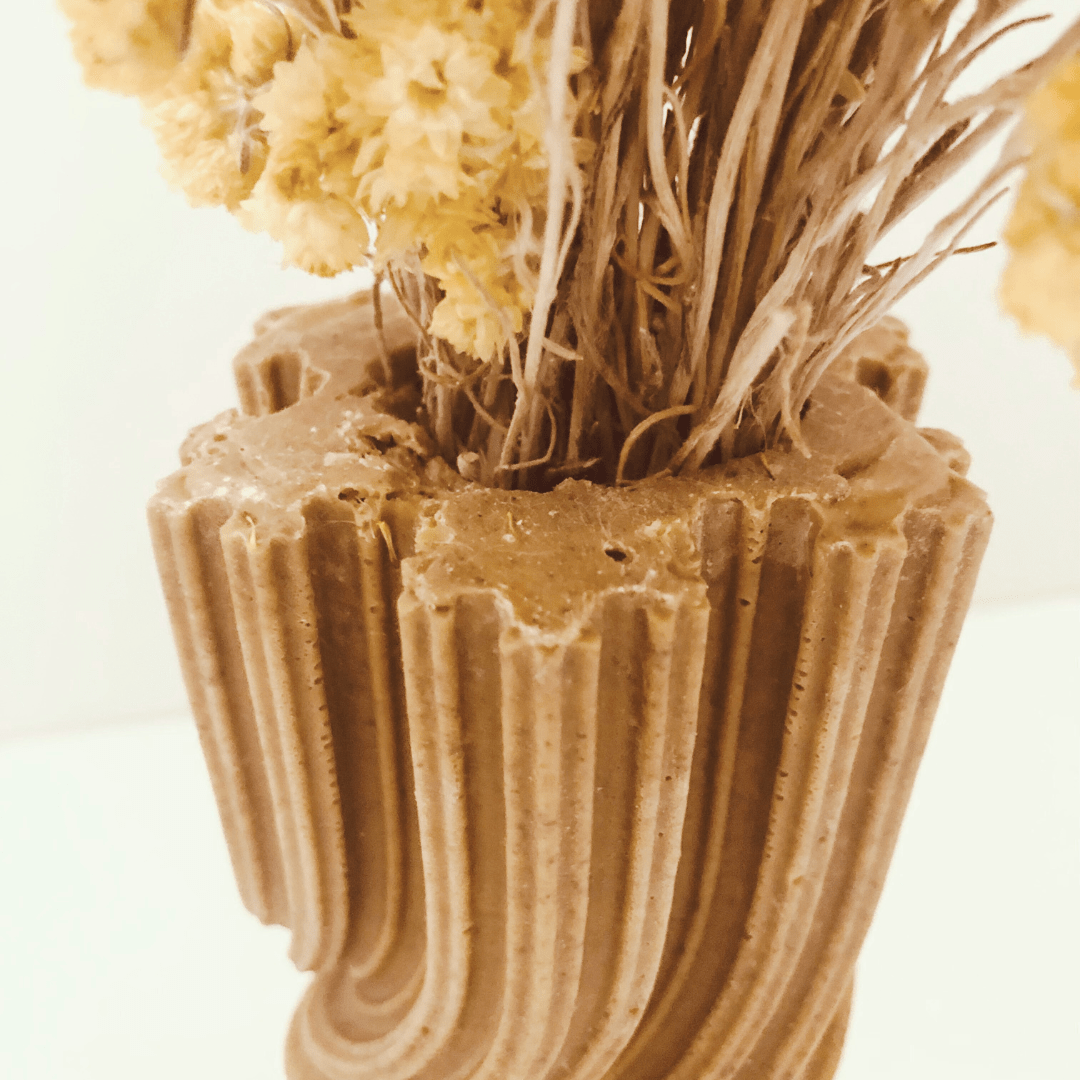 Vase en résine végétale artisanale no.4 - L'ÉCO MAISON DÉCORATION - La Maison MilanaiseLEMD560074