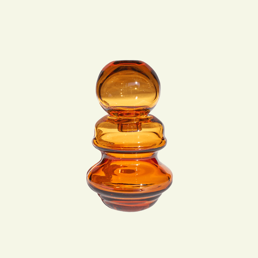 Vase Palmaria – Pièce sculpturale en cristal soufflé à la main - STUDIO BOJOLA - La Maison MilanaisePALMARIA