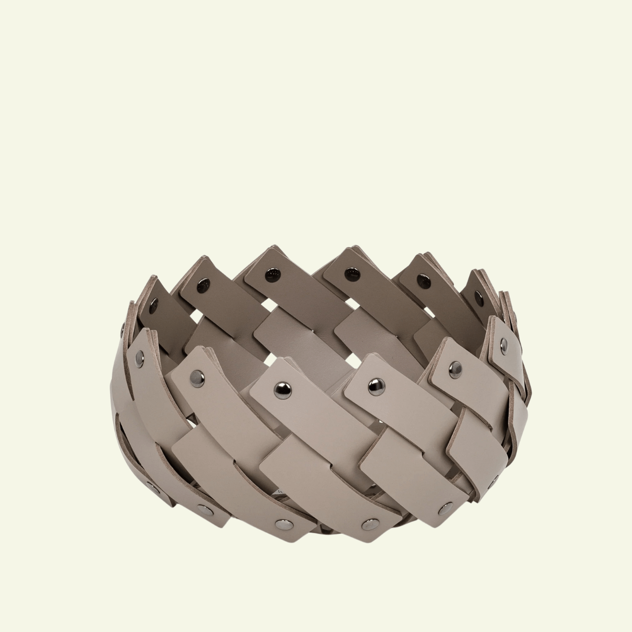 Vide - poches en cuir Almeria - PINETTI - La Maison MilanaiseVIDECREME20CrèmeØ20cmxH13cm
